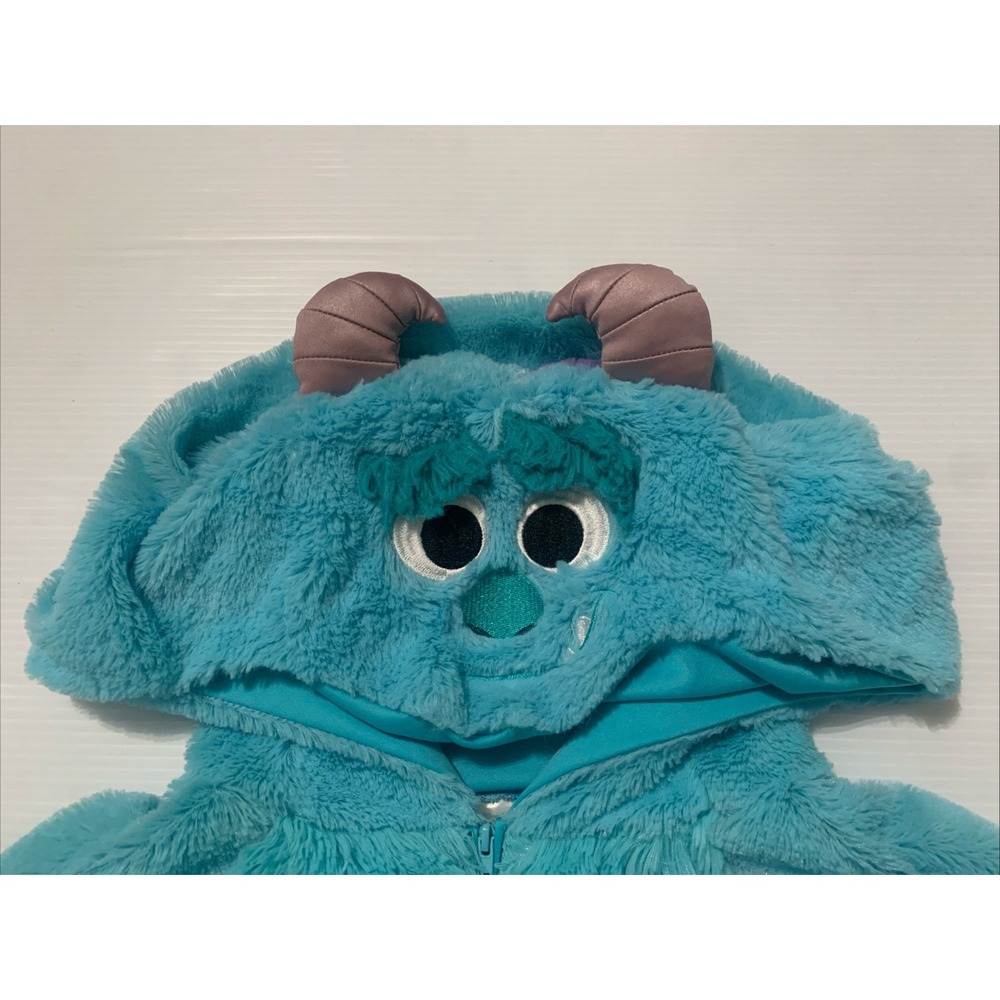 Disney Monsters Inc Sulley Cosplay One Piece Pajamas Adult Costume XS/S Kigurumi - Picture 4 of 16